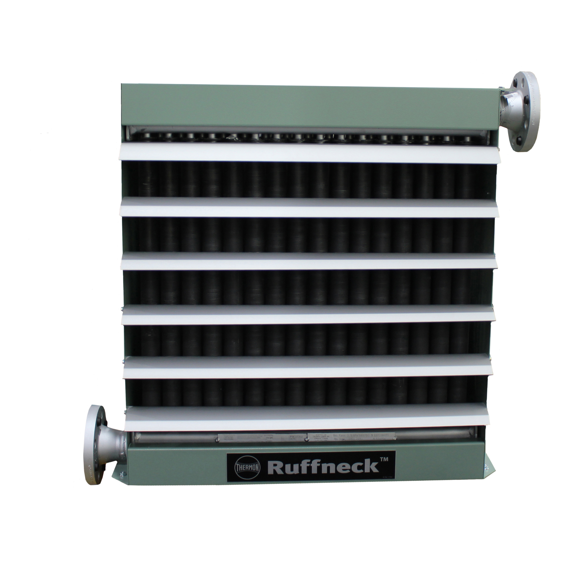 Ruffneck™ Advanced Horizontal Series Heat Exchanger Unit Heater, 24” Fan, Epoxy Powder-Coated Carbon Steel Cabinet, CSA Certified, 115V, Single Phase